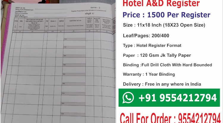 hotel record register 