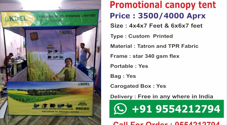 promotional canopy tent 