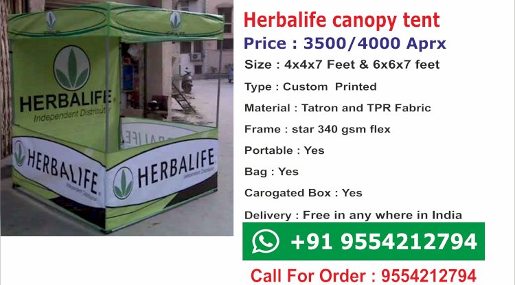 herbal life marketing canopy demo tent 