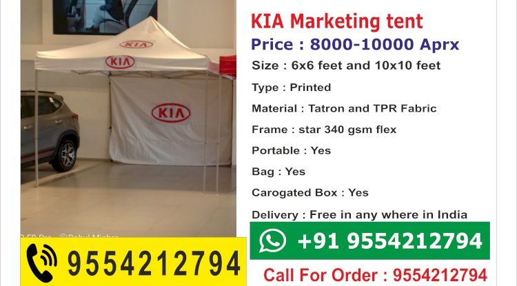 kia promotional canopy tent 