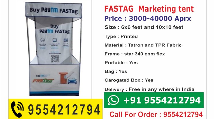 fastag marketing canopy tent  