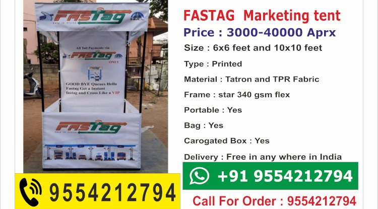 paytm fastag canopy tent 