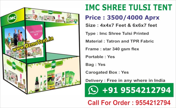 IMC Marketing Canopy Tent - IMC Display Tent - IMC Shree Tulsi Tents