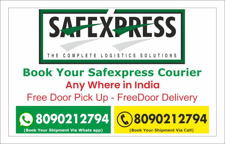 Safexpress Logistics With Pan India Door Pick up 